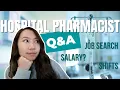 Hospital Pharmacist Q A Job Security Career Switch Hospital Shifts Hospital Uniform