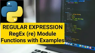 RegEx in Python re Module in Python RegEx Tutorial With Examples Regular Expressions Python