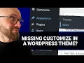 How To Add Additional CSS to a WordPress Theme When Customize Is Missing
