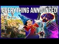 D23 2026 Everything Disney Parks Just Announced