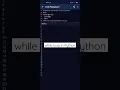 How to use while loop in Python 29