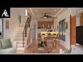Uncommon 2-Bedroom Loft-Type Tiny House Design Idea 4x12 Meters Only