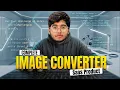 I Built Deployed a Free Image Converter PNG JPG WEBP PDF Tools