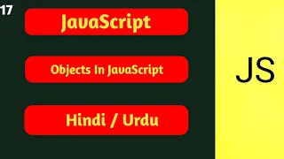 JavaScript Objects Tutorial in Hindi Urdu Object in JavaScript Hindi