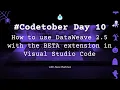 How to use DataWeave 2 5 with the BETA extension in Visual Studio Code 2023 Day 10