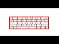 Keyboard Layout Using Only HTML CSS