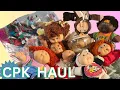 Epic Cabbage Patch Kids Doll Haul From an Amazing Estate Sale and CPK Figures McDonalds Toys
