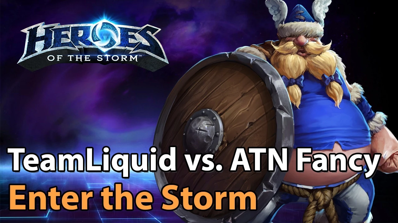 ► Heroes of the Storm Pro Vikings Gameplay: TeamLiquid vs. ATN Fancy