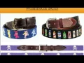 Custom and In-Stock Needlepoint Belts - Good Threads LLC