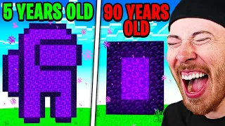 Download Reacting to Minecraft at Different Ages MP3