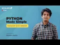 Python Tutorial for Beginners with Q A Session Python Programming Language Made Simple Scaler