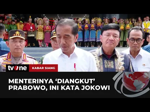 Komentar Jokowi Soal Menteri Kabinetnya Dipanggil Prabowo