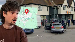 Auto ongelukken op GeoGuessr