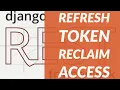 Django REST Authentication Refresh token and Access token Django rest API project tutorial 12