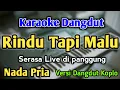 Download Lagu RINDU TAPI MALU - KARAOKE || NADA PRIA COWOK || Versi Dangdut Koplo || Cut Rani || Live Keyboard