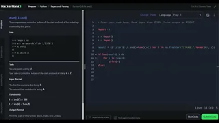 Hackerrank Python Solution Regex and Parsing - Re start Re end