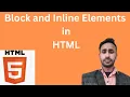 12 Block and Inline Elements in HTML Web Development Tutorials HTML Tutorials Hindi