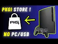 How To Install PKGi on PS3 in UNDER 1 MINUTES Super Easy Tutorial