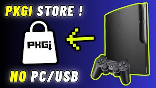 How To Install PKGi on PS3 in UNDER 1 MINUTES Super Easy Tutorial