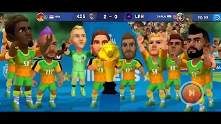 k25s won the champion trophy 2 mini football