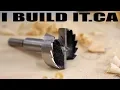Making A Forstner Bit Smaller For a Perfect Fit and sharpening it