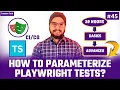 Playwright TypeScript How to Parameterize Tests in Playwright Playwright Tutorial
