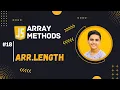 Arr length Array Property In JavaScript