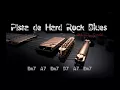 PISTA BASE DE HARD ROCK BLUES Em ESTILO LED ZEPPELIN