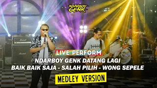 Download Ndarboy Genk - Datang Lagi - Baik Baik Saja - Salah PIlih - Wong Sepele (Medley Live Perform) MUGA MP3