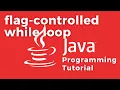 Develop a NUMBER GUESSING GAME using flag-controlled while loop in Java
