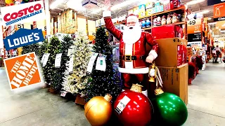 BEST Home Depot Lowes Costco Christmas Decor Animatronics Christmas Trees