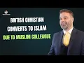 Lagu BRITISH CHRISTIAN CONVERTED TO ISLAM AFTER HIS MUSLIM COLLEAGUE ANSWERED ALL HIS QUESTIONS !