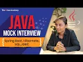 Java Interview Question Technical Java Mock Interview Spring Boot Hibernate Java Full Stack
