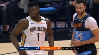 New Orleans Pelicans Vs Cleveland Cavaliers 1st Half Highlights January 28 2019 20 NBA Season 