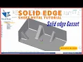 solid edge sheet metal tutorial solid edge Gusset feature
