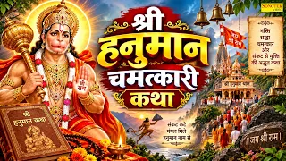 Shree Hanuman Katha : आज के दिन हनुमान जी की यह चमत्कारी कथा सुनने से सभी मनोकामना पूर्ण हो जाती है
