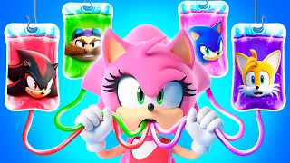 From Nerd To Beauty Amy Rose Extreme Superhero Makeover Sonic the Hedgehog 3