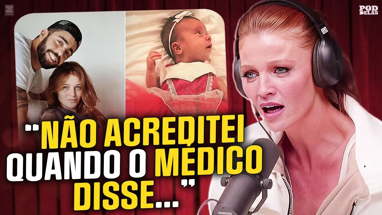 CINTIA DICKER COMENTA SUA GRAVIDEZ E DIAGNÓSTICO DE SUA FILHA