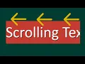 Advanced Scrolling Text Tutorial in Unity