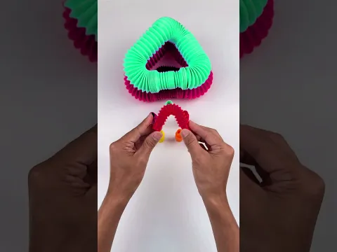 Satisfying of creative style pop tube ASMR #relaxing #toys #asmr #poptubesound #satisfying