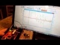 Reading and graphing an IMU with serial communication using Arduino and Java processing compiler