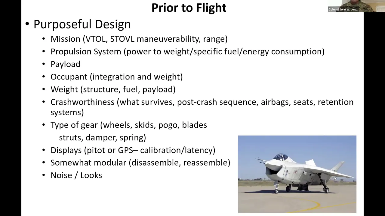 Master Lecture: Risk Reduction During Testing w/ Colonel John W. Jones