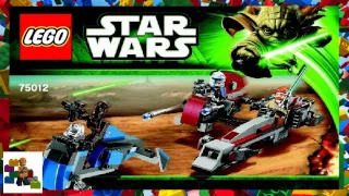 LEGO Star Wars 2013 BARC Speeder & Sidecar TBT Review! 75012. 
