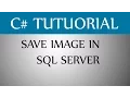 How to Save and Retrieve Image in SQL SERVER DB Using C