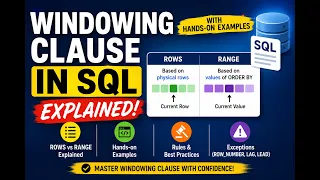 SQL Windowing Clause in Analytica functions ROWS vs RANGE Hands-on Examples