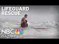 captures dramatic lifeguard rescue at Santa Cruz s Seabright Beach