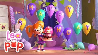 Download 🎉 Happy Birthday Song by Lea and Pop 🎈 | Fun and Lively Birthday Music for Kids! MP3