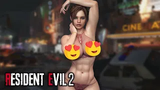 ada wong in lovely nightwear outfit resident evil 2 remake mods hardcore nude mod hot mod