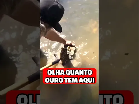OLHA QUANTO OURO TEM AQUI #pedras #rochas #pedraspreciosas #ouro #gold #goldprospecting