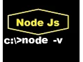 Node Js Install and Verify